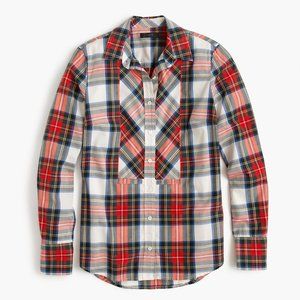 Petite Festive Plaid Button Up from J.Crew - 2P